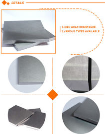 YG11 Płyta z węglika wolframu / szlifowane arkusze z węglika spiekanego o wysokiej odporności na zużycie