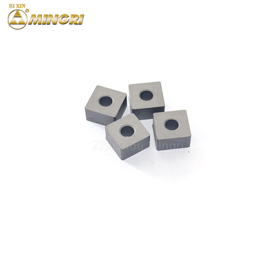 Twardość 12,7*12,7*6,5 mm Chian Saw Machine Tungsten Carbide Insert / Tungsten Carbide Tips for Stone Cutting