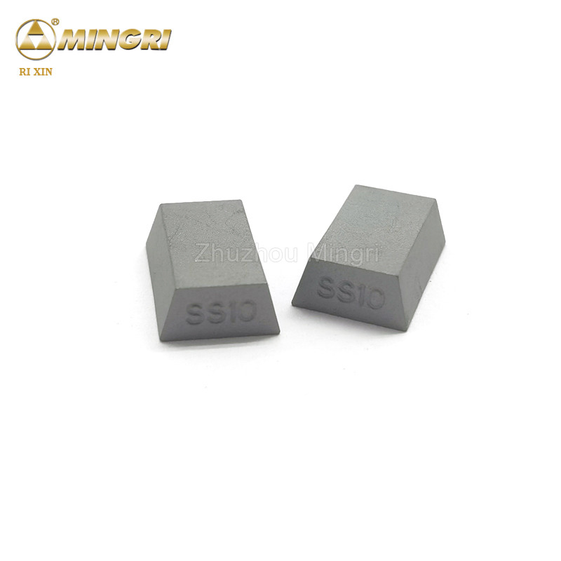 YG10C Grade SS10 Tungsten Carbide Tips Cutting Stone For High Hardness In Egypt And Libya Market HRA 87-90.5