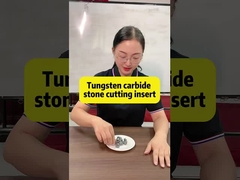 12,7 * 12,7 * 6,5 mm Kwadratowe wkładki do pił łańcuchowych z węglika wolframu do maszyny do cięcia kamienia