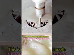 Węglowodkowa dysza do cięcia wodorostkowego z cementu wolframowego